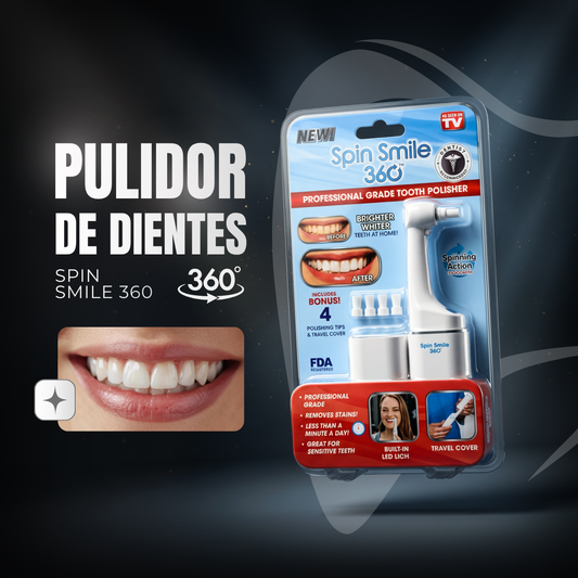 Pulidor de Dientes Spin Smile 360 - TRANSFORMA TU SALUD BUCAL 😲50% DE DESCUENTO😲