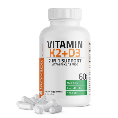 Bronson™ - Suplemento de Vitamina K2 con D3 - ACTIVA TU BIENESTAR 😱50% DE DESCUENTO😱
