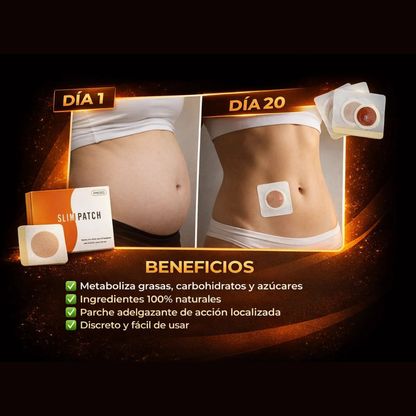 Kit de Parches SlimPatch - TRANSFORMA TU CUERPO SIN DIETAS 😱Lleva 2 y Paga 1😱