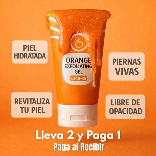 Exfoliante Orange - Aclarante y Limpiador Facial, Elimina Manchas e Hidrata tu Piel  😱LLEVA 2 Y PAGA 1😱