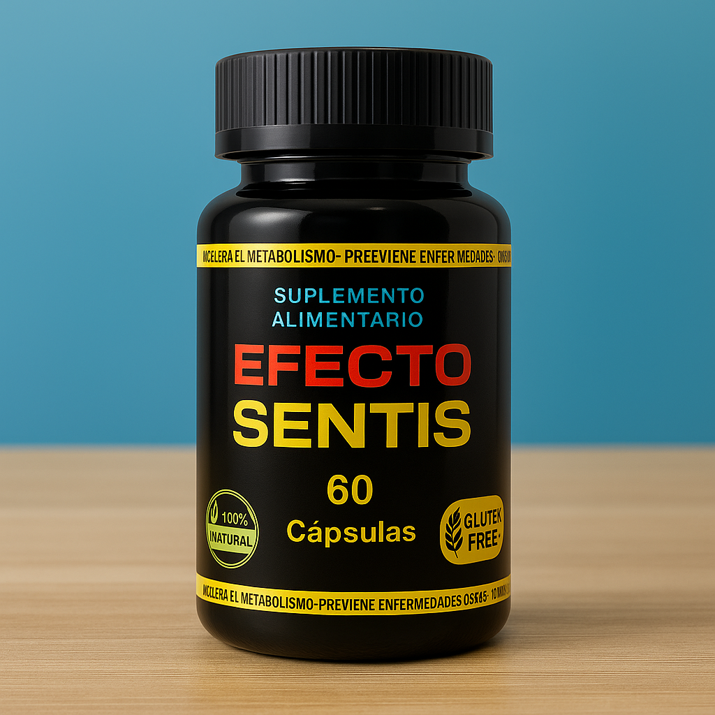 EFECTO SENTIS® 60 Capsulas - TRANSFORMA TU CUERPO 😱50% DE DESCUENTO😱