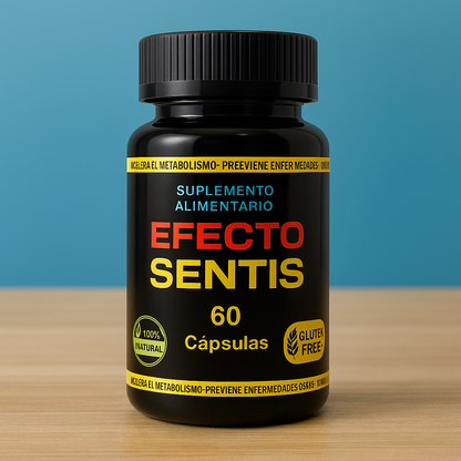 EFECTO SENTIS® 60 Capsulas - TRANSFORMA TU CUERPO 😱50% DE DESCUENTO😱
